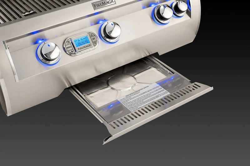 Fire Magic Echelon Diamond 48" Freestanding Grill with Rotisserie, Infrared Burner, Power Burner and Digital Thermometer, Natural Gas - E1060S-8L1N-51