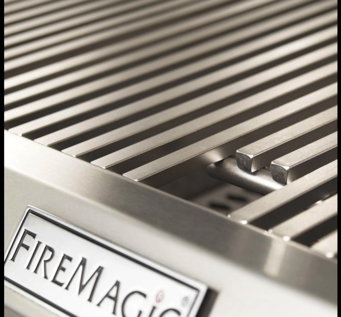 Fire Magic Echelon Diamond E660I 30-Inch Built-In Natural Gas Grill W/ One Infrared Burner, Rotisserie, & Digital Thermometer - E660I-8L1N - Fire Magic Grills