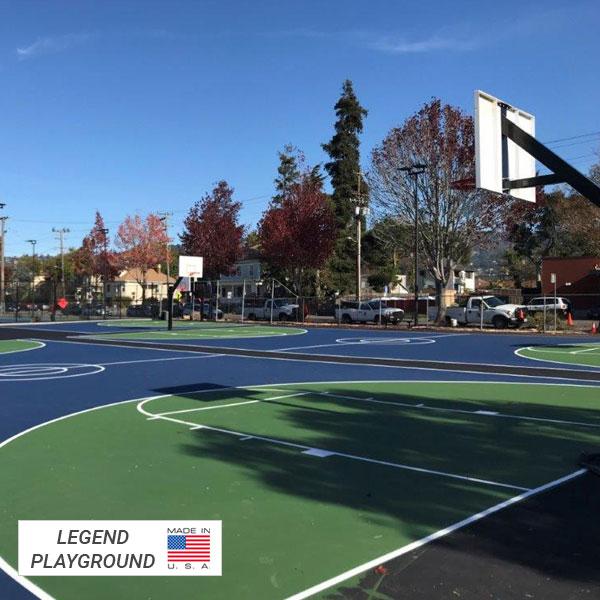 First Team Legend Playground Fixed Height Basketball Goal - PrimeFair
