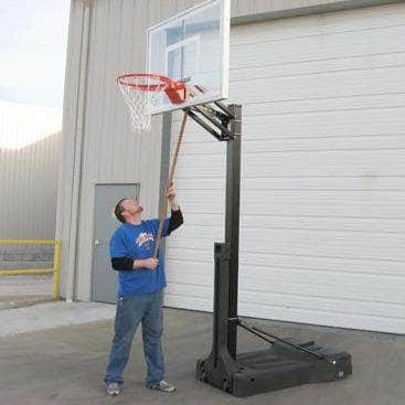 First Team OmniChamp Adjustable Outdoor Portable Basketball Hoop System - PrimeFair