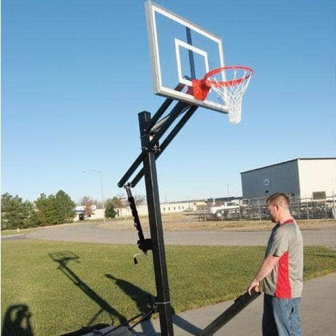 First Team OmniJam Adjustable Outdoor Portable Basketball Hoop System - PrimeFair