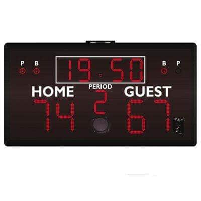 First Team Portable Scoreboard with Wireless Controller & Battery Power FT810WB - PrimeFair