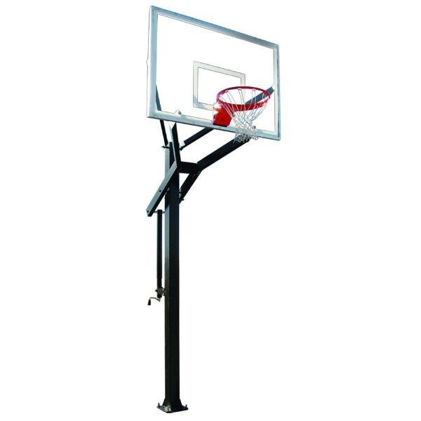 First Team PowerHouse 560 In Ground Adjustable Basketball Hoop - PrimeFair