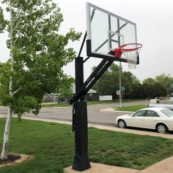 First Team Stainless Olympian Adjustable Basketball Goal