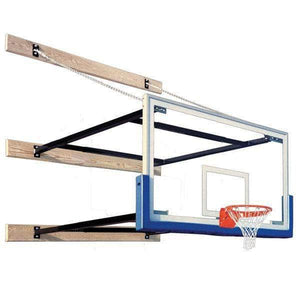 First Team SuperMount82 Wall Mount Indoor Adjustable Basketball Goal - PrimeFair