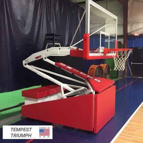 First Team Tempest Portable Basketball Goal Hoop Tempest Triumph - PrimeFair