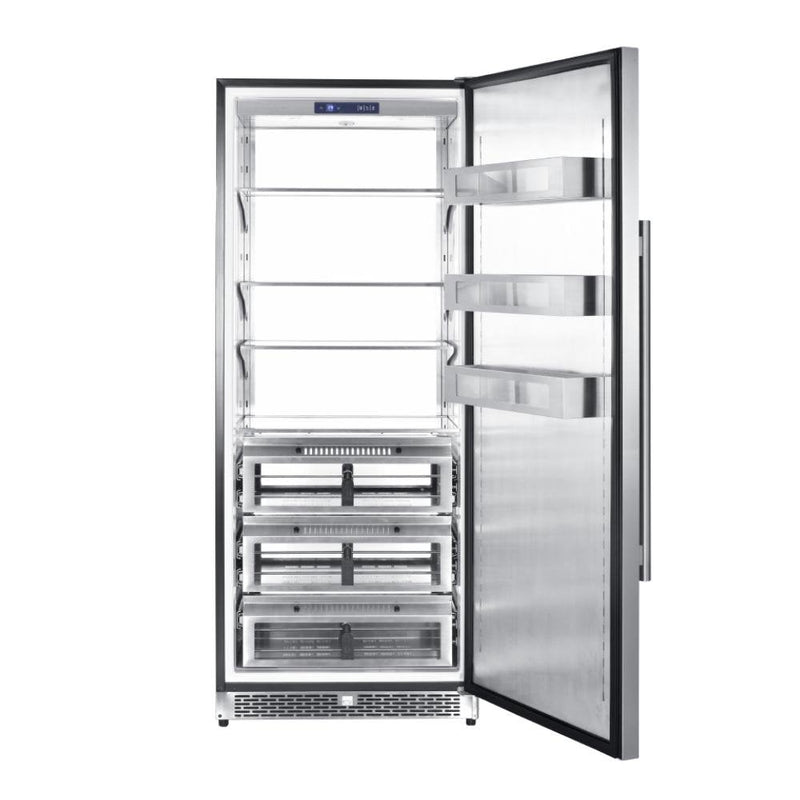 Forno Appliance Package - 36 Inch Dual Fuel Range, Refrigerator, FFRBI-FFSGS6156-36