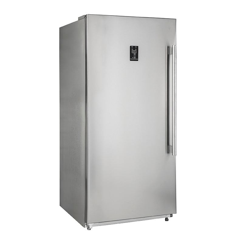 Forno Rizzuto - Left side Door Pro-Style Handle  Refrigerator / Fridge – Freezer  Dual Combination 32" Wide 13.8 cu.ft. with decorative grill - FFFFD1933-32LS