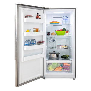 Forno Rizzuto - Left side Door Pro-Style Handle  Refrigerator / Fridge – Freezer  Dual Combination 32" Wide 13.8 cu.ft. with decorative grill - FFFFD1933-32LS