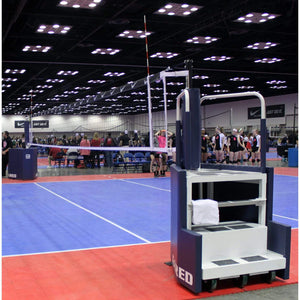 Gared GoCourt One-Court Portable Volleyball Net System w/ Ref Stand 8500
