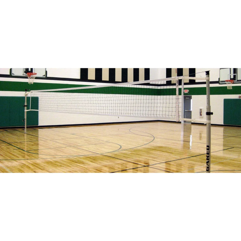 Gared Sports Rallyline Scholastic 3-1/2" OD One-Court Volleyball System 6000