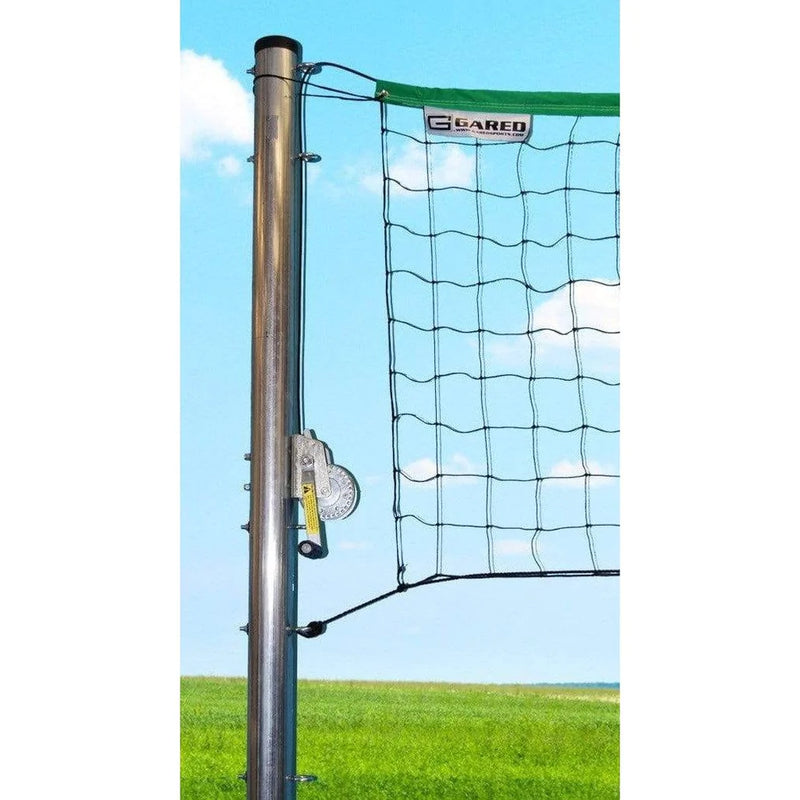 Gared Sports Side Out 3-1/2" OD Steel Outdoor Volleyball Net System - ODVB35