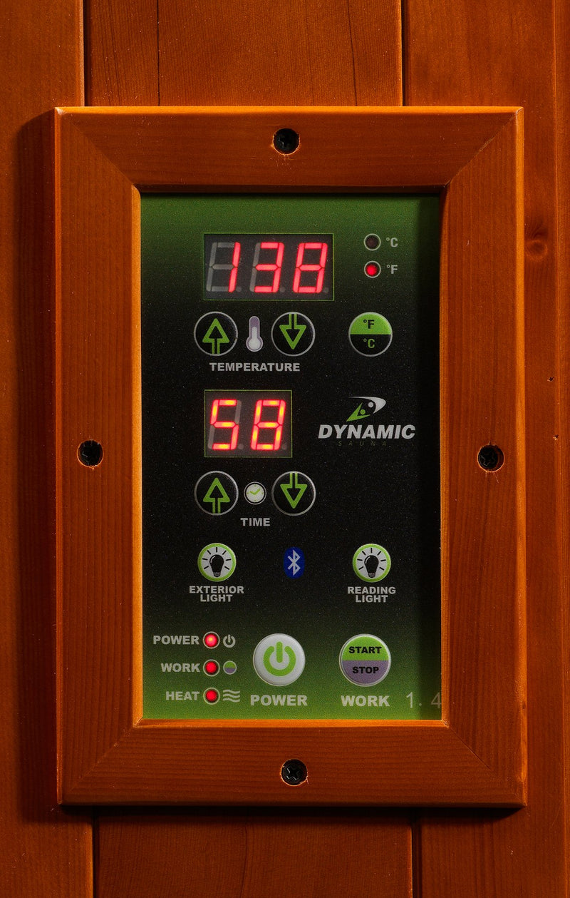 Golden Designs Dynamic Low EMF Far Infrared Sauna Heming Edition - DYN-6225-02 - PrimeFair