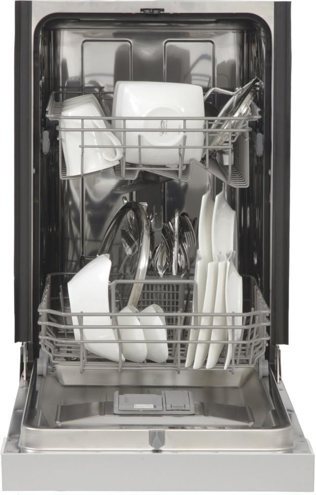 Kucht 18-Inch Front Control Dishwasher in Stainless Steel with Stainless Steel Tub and Multiple Filter System (K7740D)
