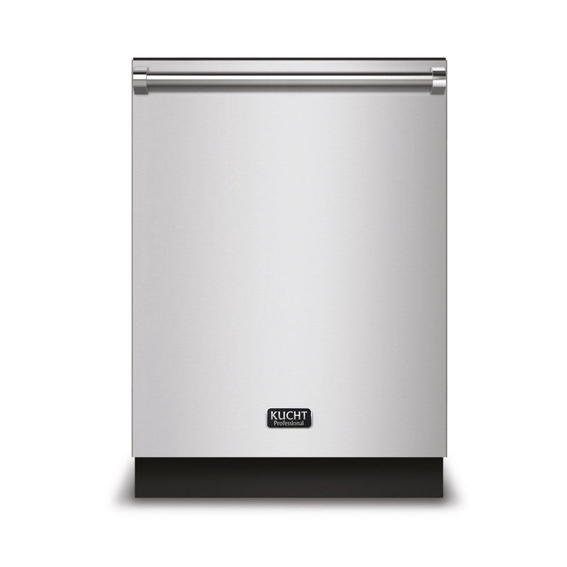 Kucht 24-Inch Top Control Dishwasher in Stainless Steel with Stainless Steel Tub and Multiple Filter System (K6502D)