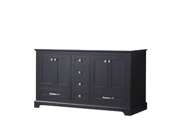 Lexora Dukes 60" Espresso Vanity Cabinet Only LD342260DG00000