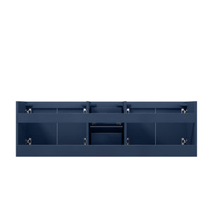 Lexora Geneva 60" Navy Blue Vanity Cabinet Only LG192260DE00000