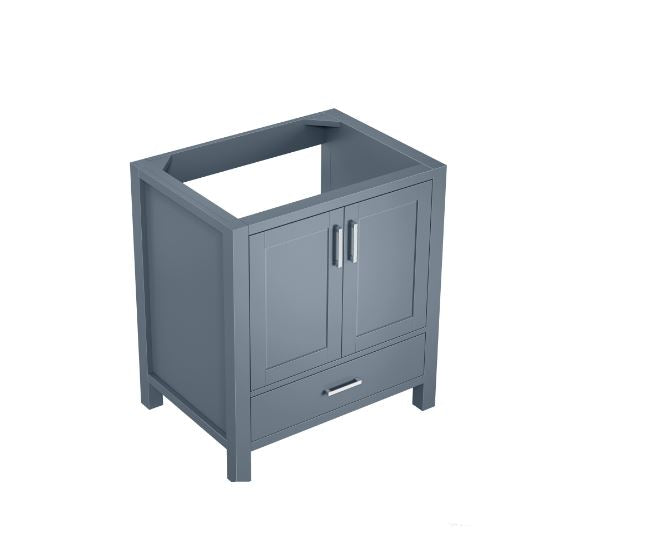 Lexora Jacques 30" Dark Grey Vanity Cabinet Only LJ342230SB00000