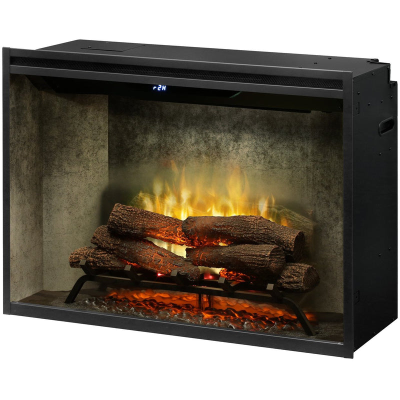 Dimplex Revillusion® Built-In Firebox, Weathered Concrete