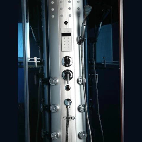 Mesa WS-302A Steam Shower 38"L x 38"W x 85"H - Blue Glass - PrimeFair