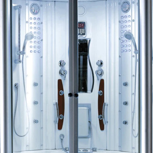 Mesa WS-608A Luxury Steam Shower Jetted Tub Combination