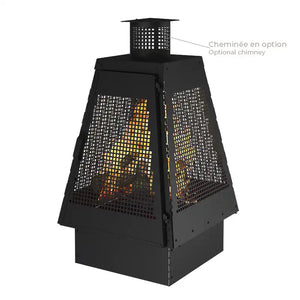 Drolet Mistral Outdoor Wood Burning Fireplace - DE00400