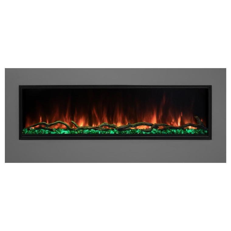 Modern Flames Landscape Pro Slim In Wall Electric Fireplace Insert Heater - LPS-8014