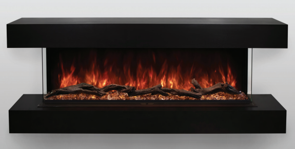 Modern Flames RTF 44" Premium 2 x 4 Recessed WMC Electric Fireplace Cabinet - RWC-44LPM-RTF