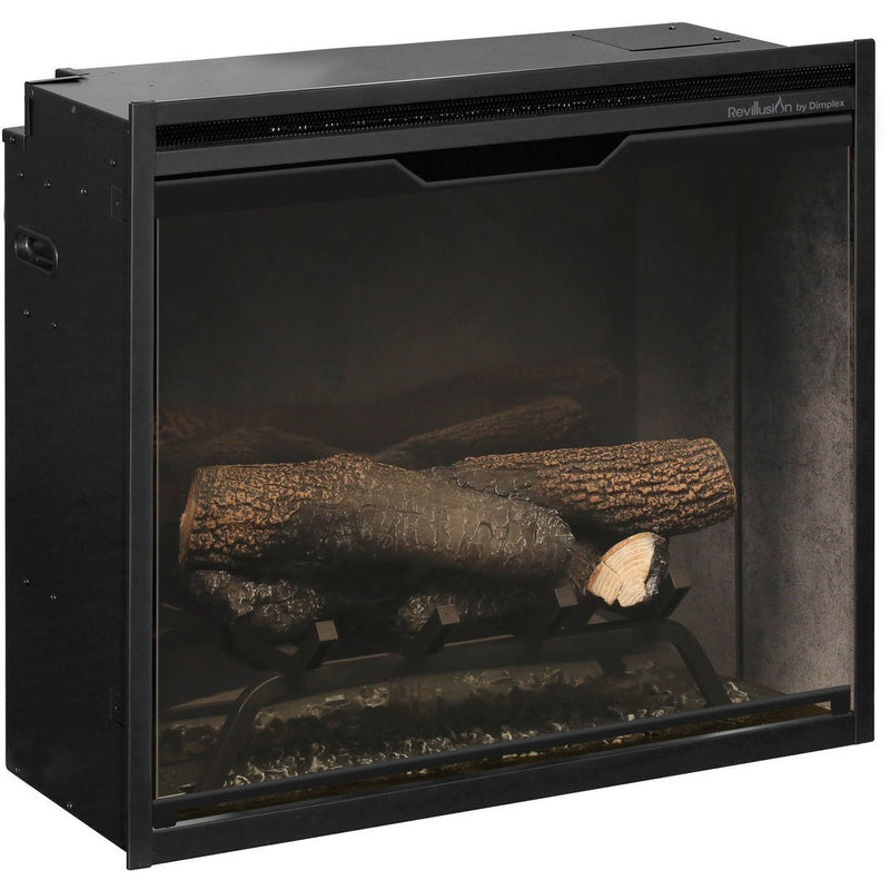 Dimplex Revillusion® 24-Inch Built-In Electric Fireplace - Weathered Concrete