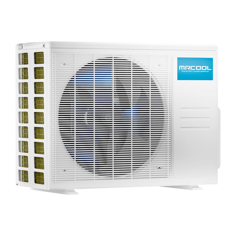 MRCOOL DIY 4th Generation Mini Split 30K BTU 2 Zone Ductless Air Conditioner With Heat Pump And 50 Ft Install Kit