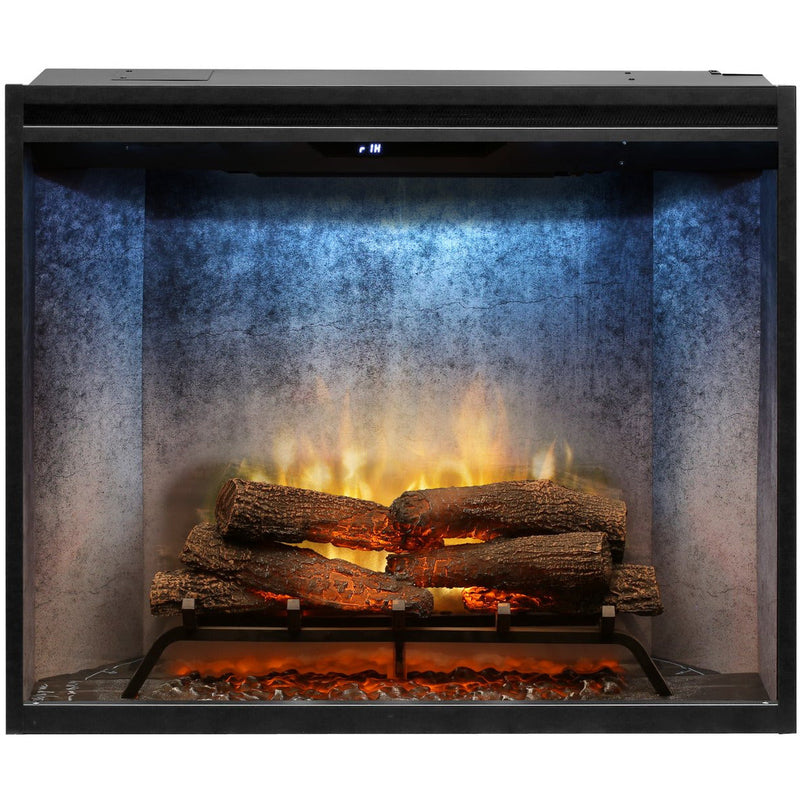 Dimplex Revillusion® 36" Portrait Built-In Electric Fireplace - Weathered Concrete