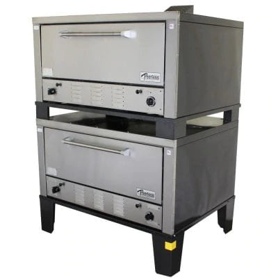 Peerless Stacked Bake and Roast Gas Deck Oven