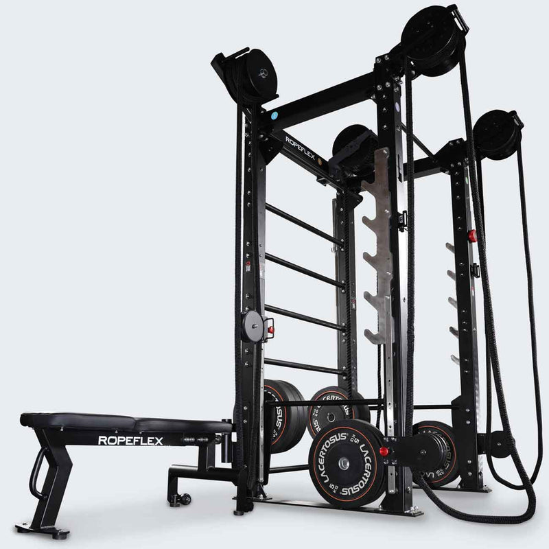 RopeFlex RX8200 Spartan Fitness Rope Training Rig Workout Exercise Machine - PrimeFair