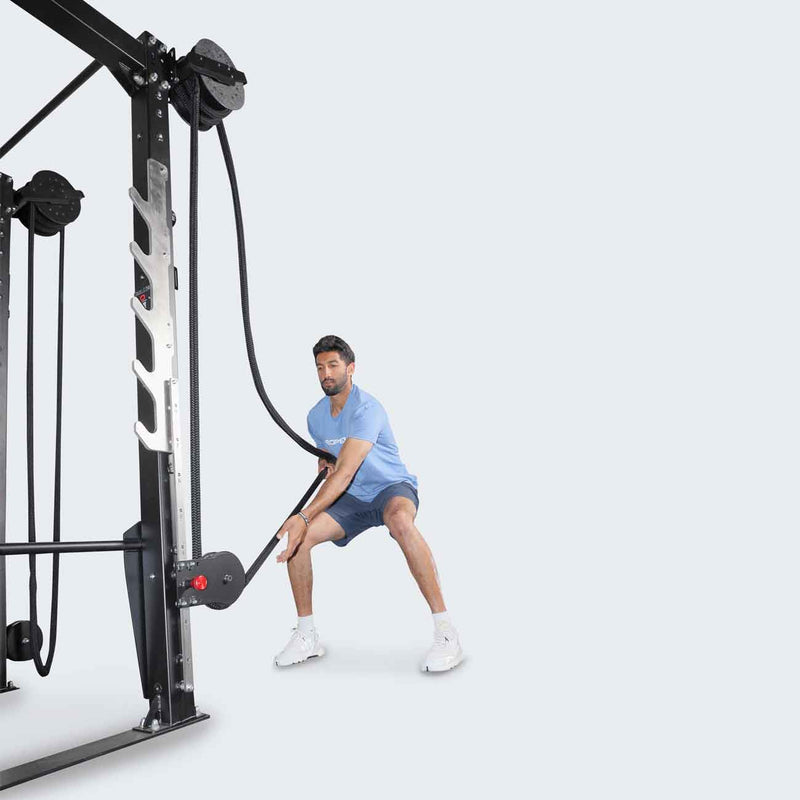 RopeFlex RX8200 Spartan Fitness Rope Training Rig Workout Exercise Machine - PrimeFair