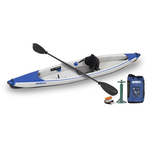 Sea Eagle 393rl RazorLite Inflatable Kayak Pro Carbon Package - 393RLK_PC - PrimeFair