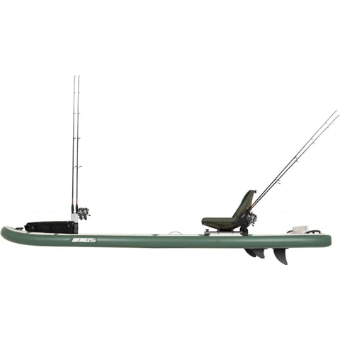 Sea Eagle FishSUP™ 126 Inflatable Fishing Stand-Up Paddleboard Deluxe Package - FS126K_D - PrimeFair