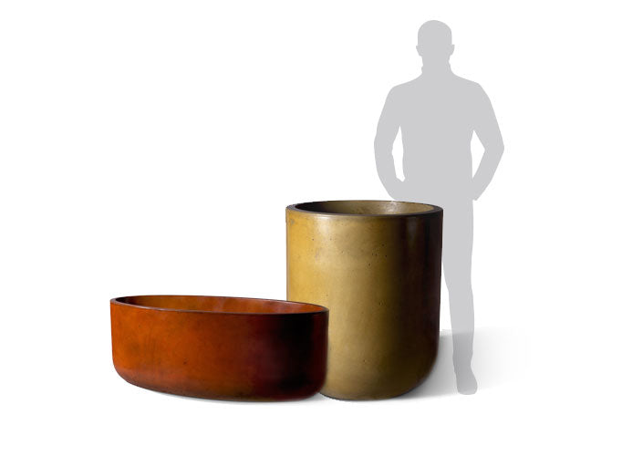 Slick Rock Bell Linear Planter 