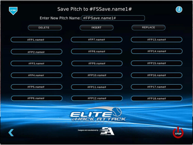 Sports Attack Elite eHack Attack Baseball Pitching Machine, 90V - 107-1100