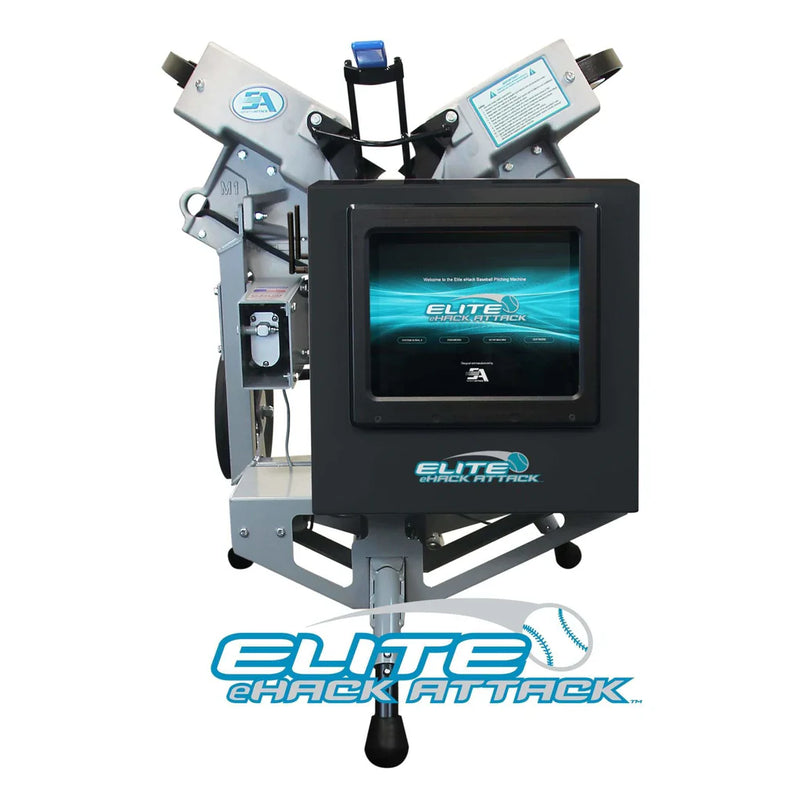 Sports Attack Elite eHack Attack Softball Pitching Machine, 90V - 117-1100