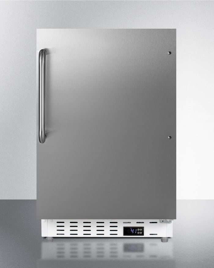 Summit 20" Wide Built-In All-Refrigerator ADA Compliant - ALR46WSSTB