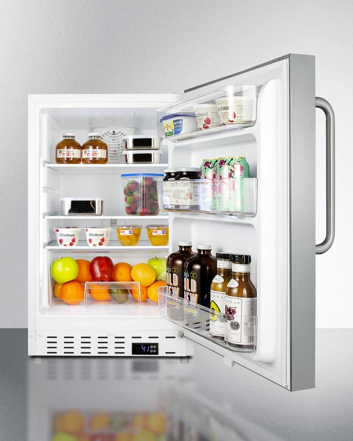 Summit 20" Wide Built-In All-Refrigerator ADA Compliant