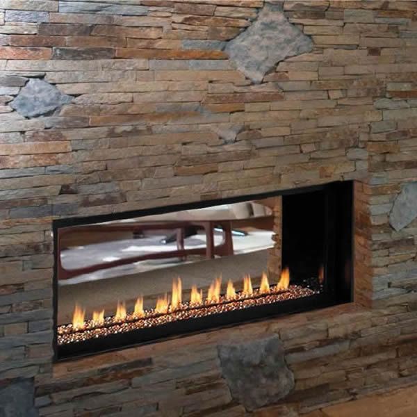 Superior Fireplaces 43" Vent Free Linear Fireplace - VRL4543