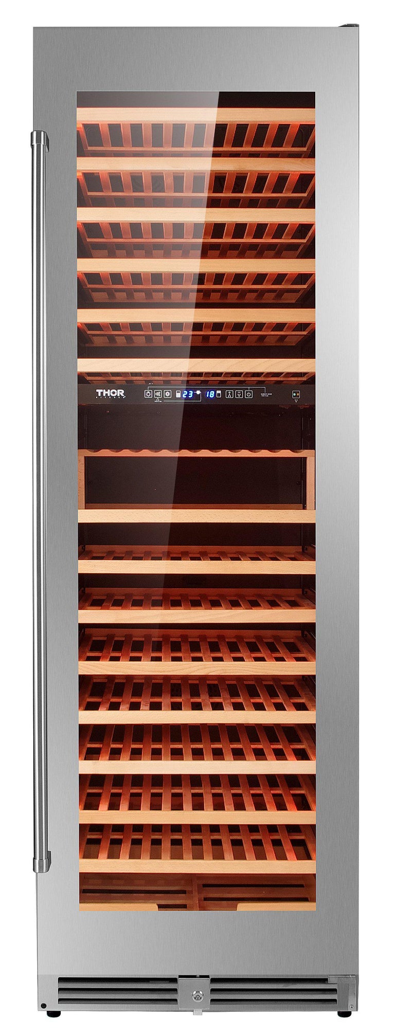 Thor Kitchen 24 in. 162 Bottle Dual Zone Wine Cooler