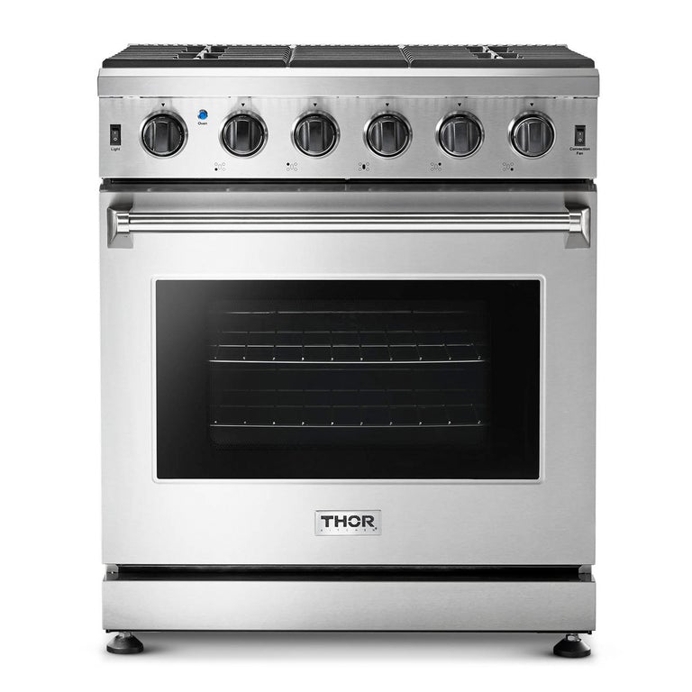 Thor Kitchen 30 in. 4.55 cu. ft. Professional Gas Range in Stainless Steel 