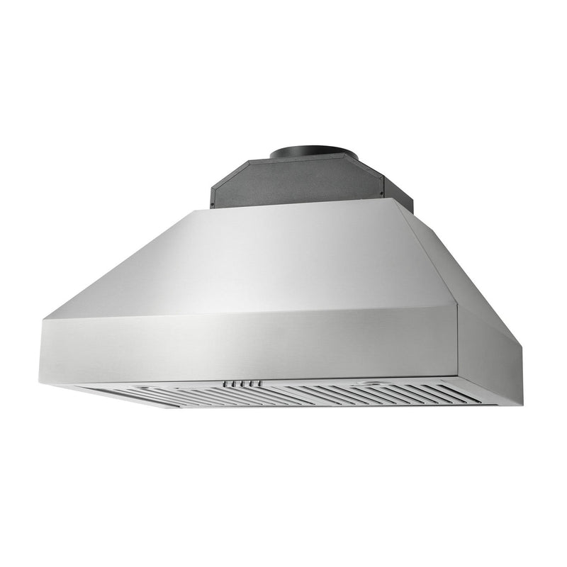 Thor Kitchen 30” Professional Wall Mount Pyramid Range Hood with 800 CFM Motor in Stainless Steel (TRH30P)