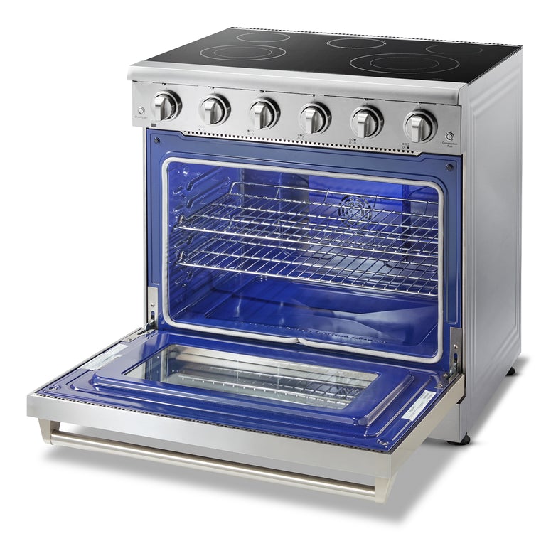 Thor Kitchen 36 in. Professional Electric Range in Stainless Steel 