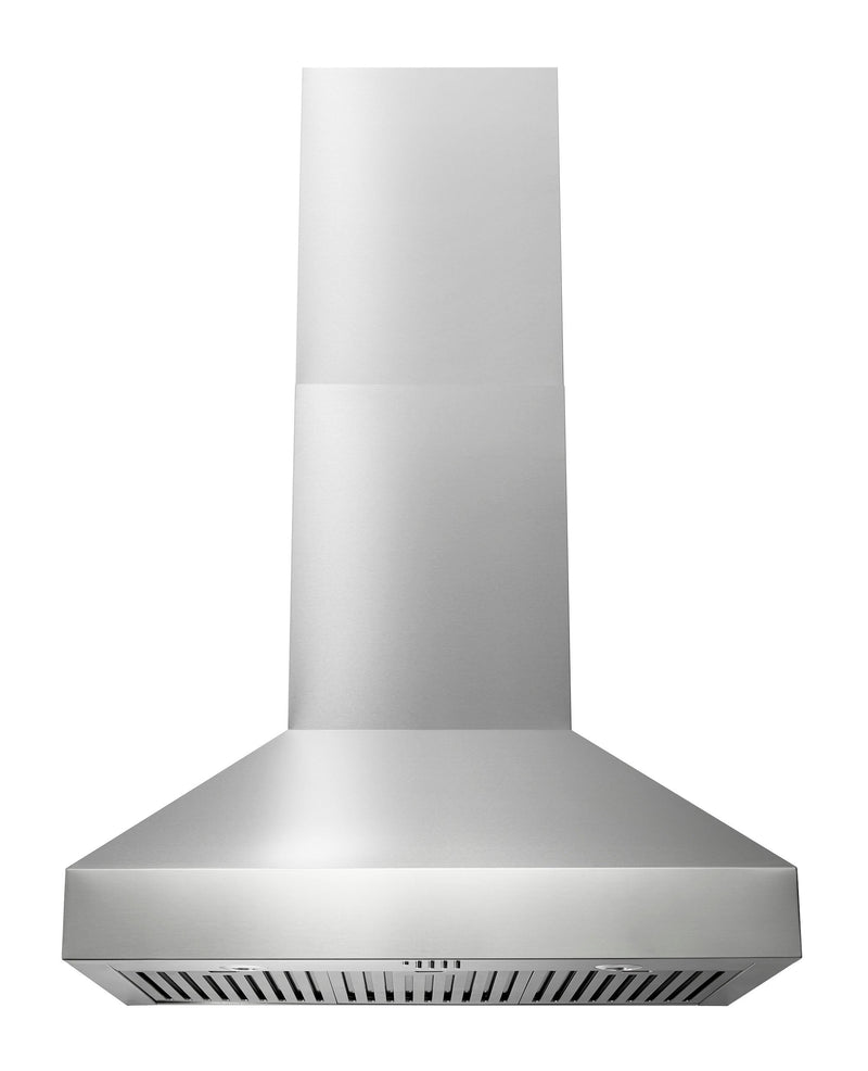 Thor Kitchen 36” Professional Wall Mount Pyramid Range Hood with 800 CFM Motor in Stainless Steel (TRH36P)