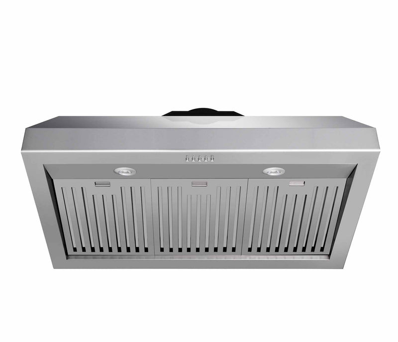 Thor Kitchen 36-Inch Professional Under Cabinet Range Hood in Stainless Steel with 800 CFM - 11-Inch Tall (TRH3606)