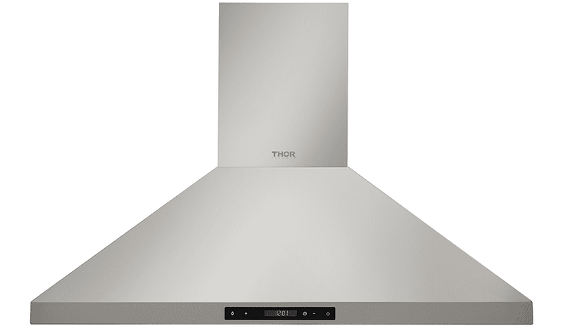 Thor Kitchen 2-Piece Appliance Package - 36-Inch Gas Range and Wall Mount Range Hood in Stainless Steel