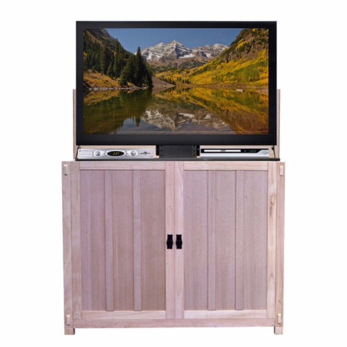 Touchstone Unfinished 50" Elevate Mission Style TV Lift Cabinet 72106